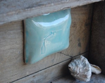 Wall Pillow - Branch and Bottle