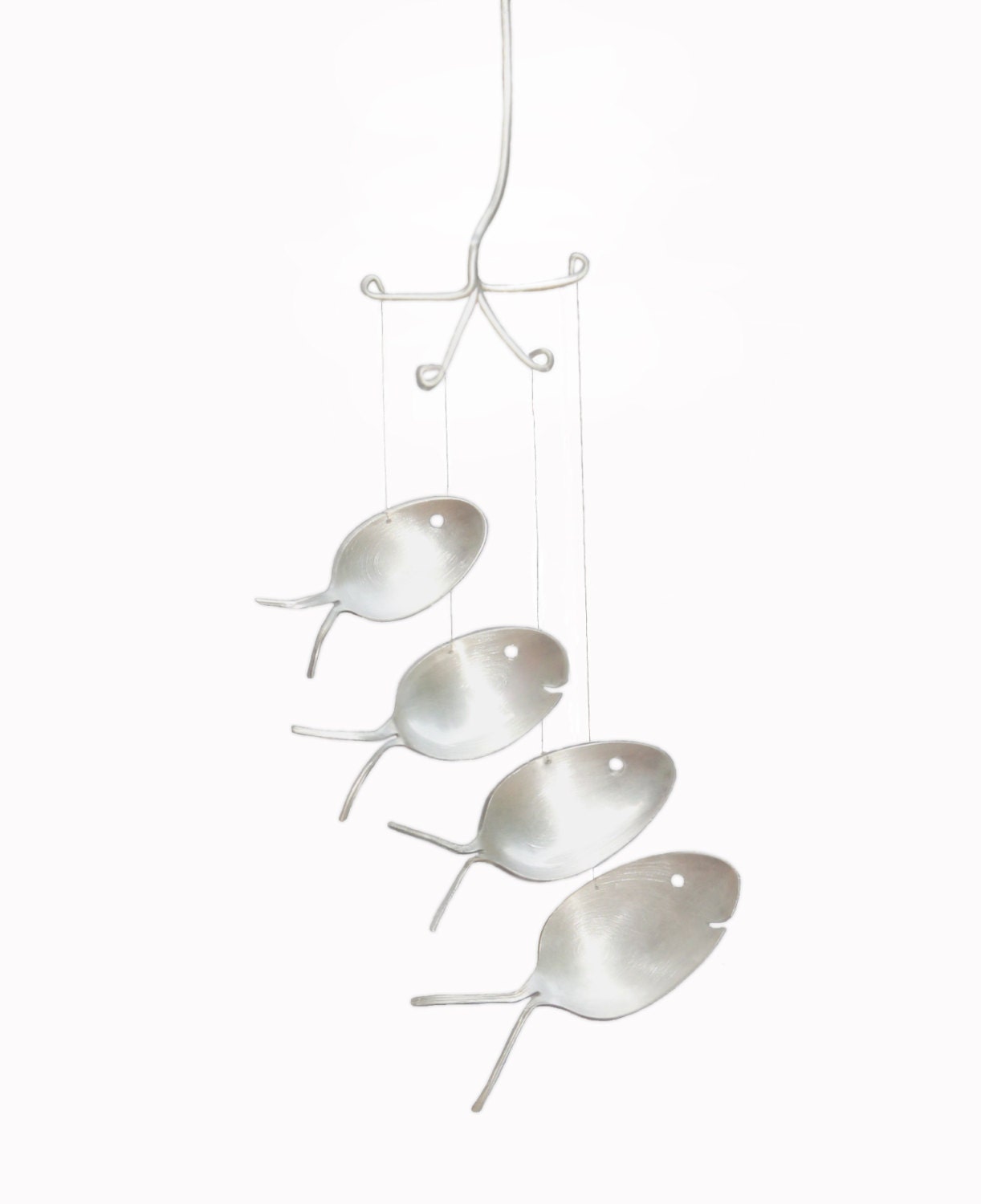 Spoon Fish Wind Chimes Antique And Unique Homemade Homemade Wind Chimes Windchime Cinema Zoom