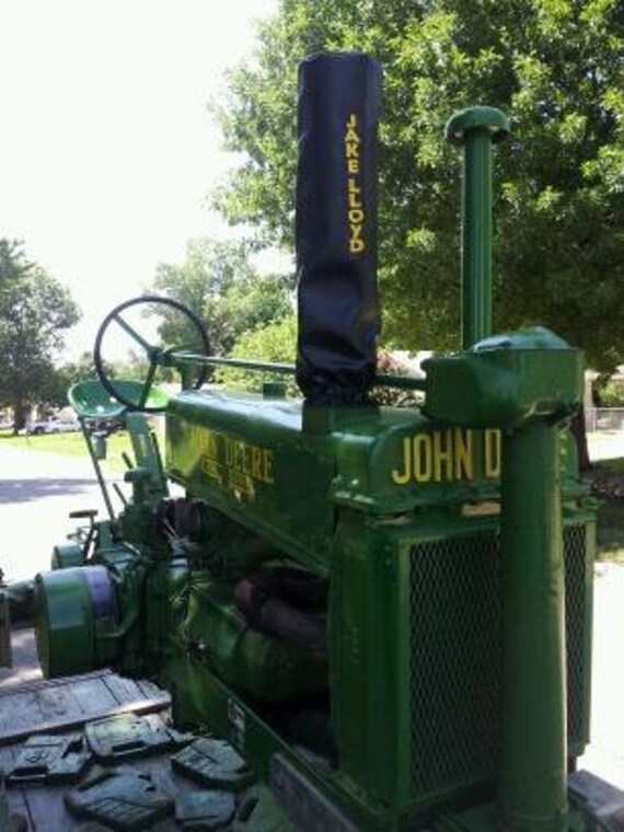 Embroidery Tractor Stack Covers Customized to fit your by bjsetc