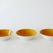 Mid-Century Mod Ben Seibel Mikasa Duplex Pumpkin Orange Soup Cereal Bowls