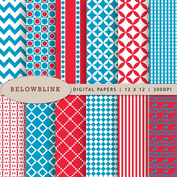 Dr. Seuss Digital Papers