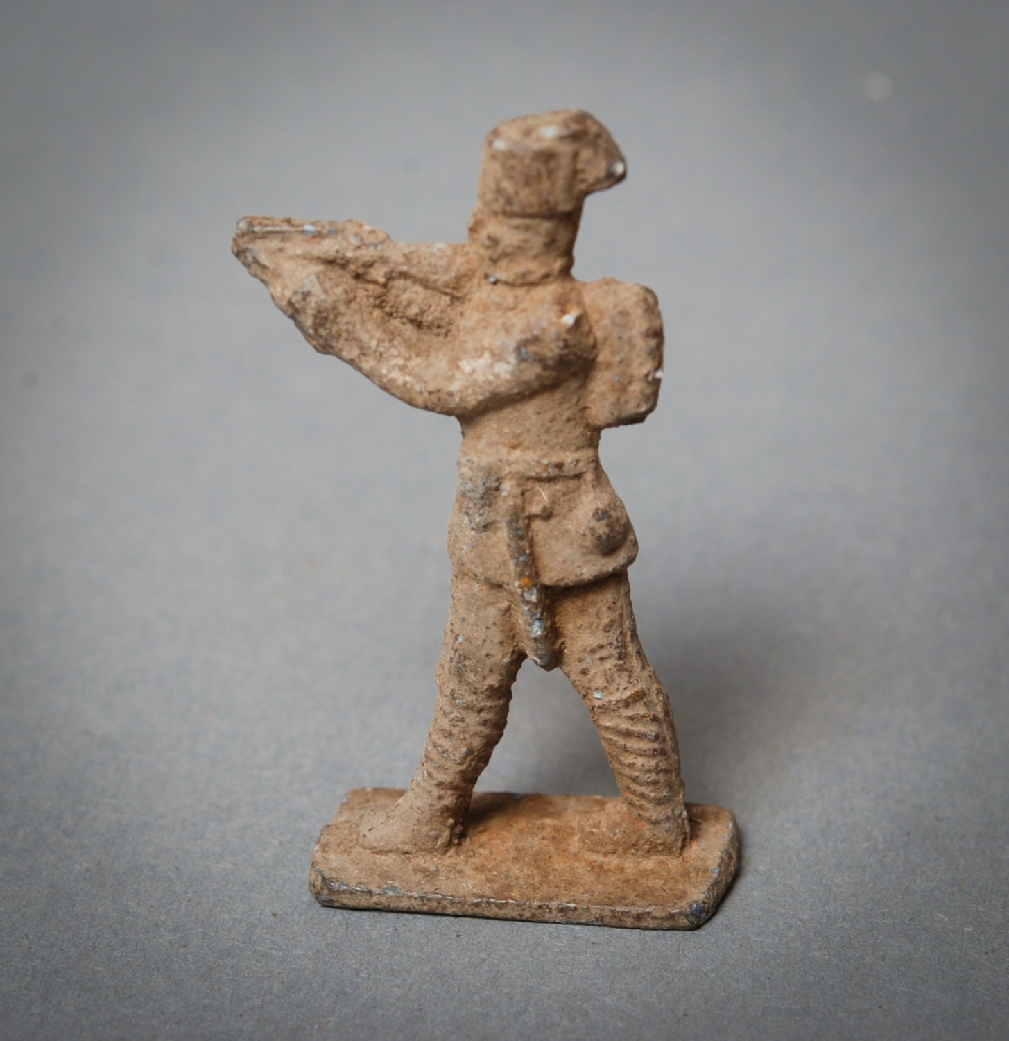 Antique original lead soldiers. Shot