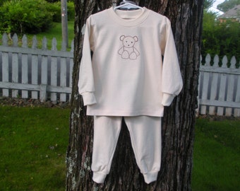 teddy bear pajamas for toddlers