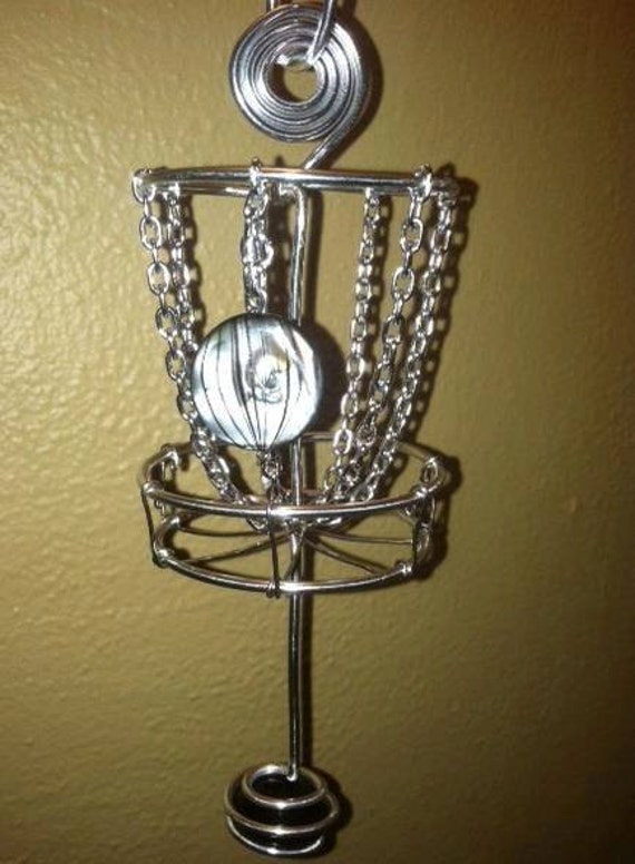 Disc Golf Basket Ornamental Zen Basket by jenkuehle on Etsy