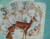 Deer - Wedding Table Number Card - Shower Table Number Card - Winter Wedding Il_170x135