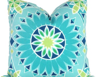 Trina Turk Decorative Pillow Cover LA Soleil Designer Indoor Outdoor, Schumacher, 18x18, 20x20,22x22, Throw pillow, Toss pillow, pool pillow