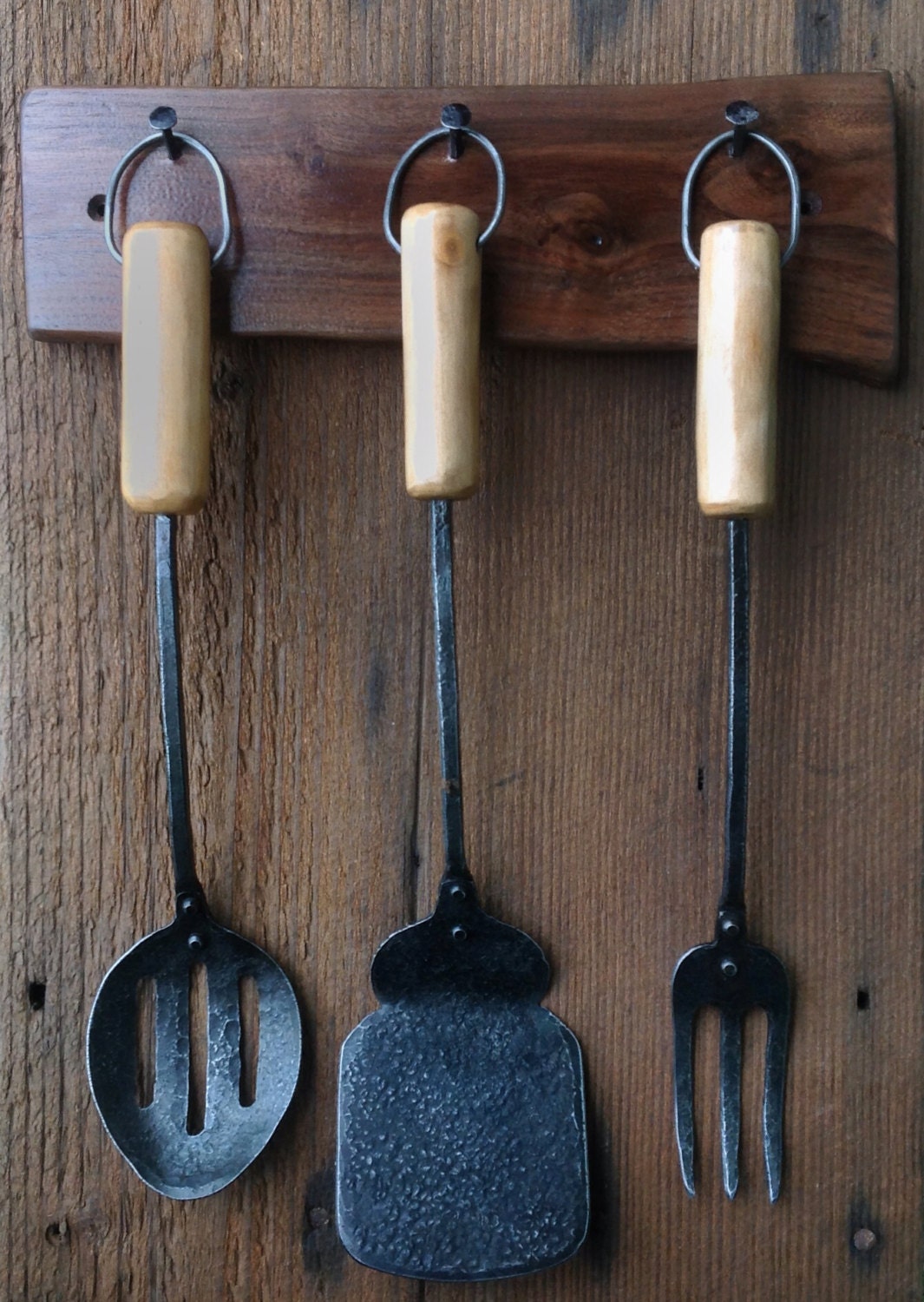 Hand Rustic BBQ Tools