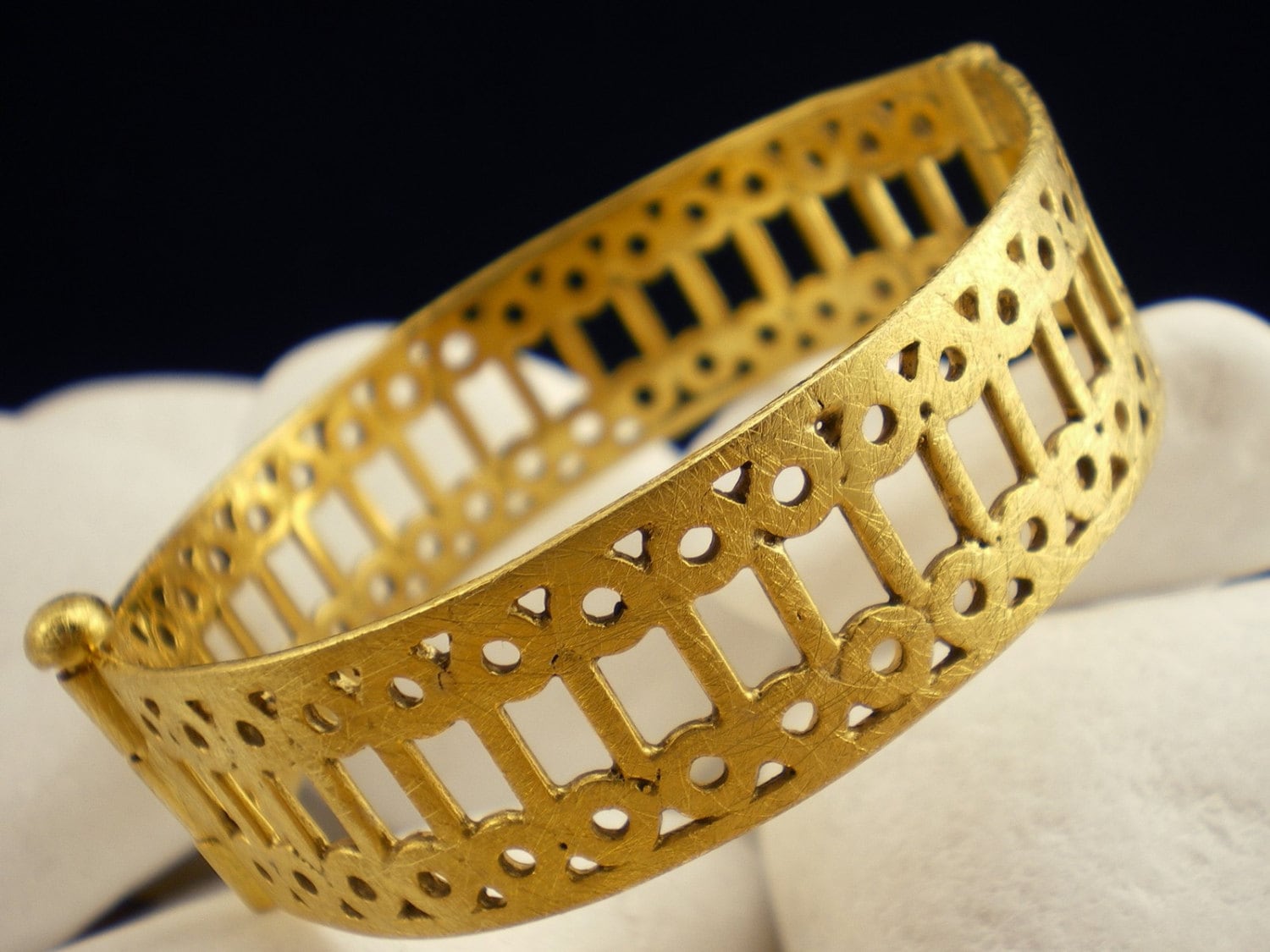 Gold Plated Solid Sterling Silver Bracelet by EleganceEternelle