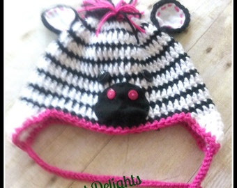 Baby zebra hat Etsy