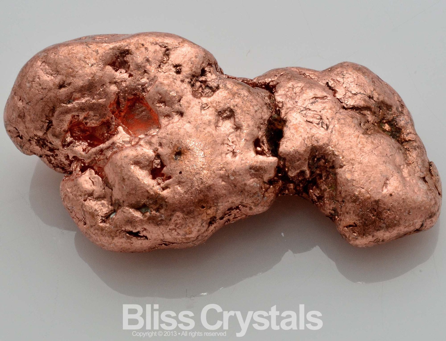 30gm Native COPPER XXL Nugget 1.5 Mineral Pure Metal Ore