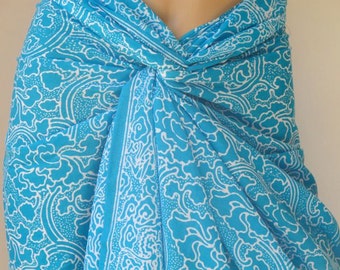 Popular Items For Blue Sarong On Etsy