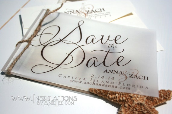 Rustic Save The Date Invitations 3