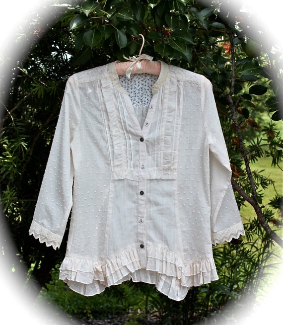 vintage boho shirt