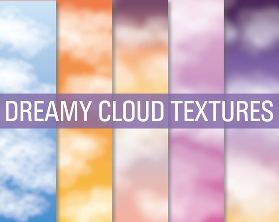 80% OFF Sale Cloud Textures, Cloud Digital Paper, Cloud Overlays, Texture Papers, Texture Overlays, Digital Overlay, Digital Paper Il_570xn