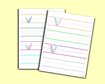 letter tracing etsy
