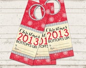 Christmas Wine Gift Tags - Bottoms Up - Instant Download - Holiday Cheer-Xmas 2013 - Printable Designs - Wine Bottle Tags - Wine Accessories Il_170x135