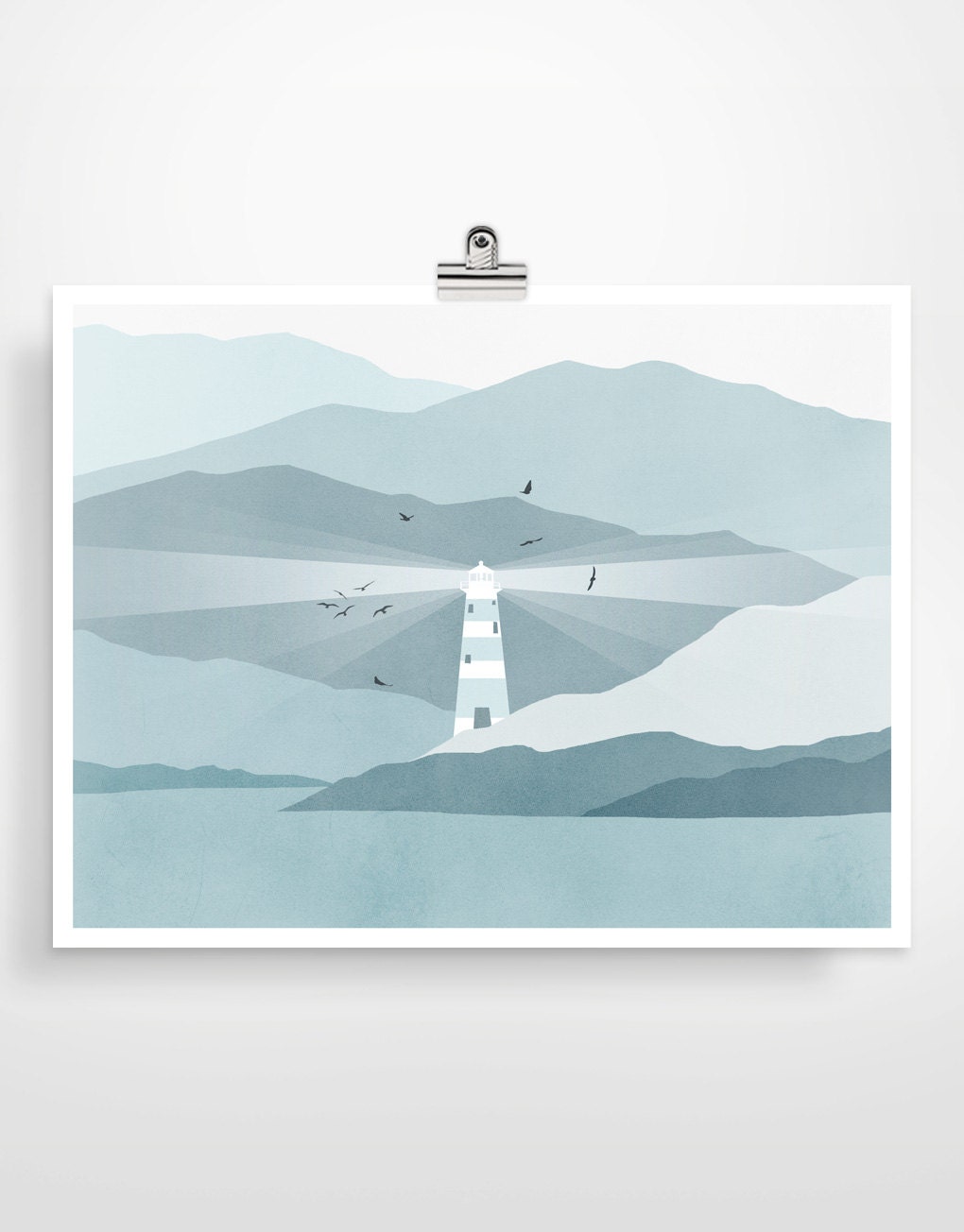 Lighthouse Large Wall Art Nautical Decor Modern Art