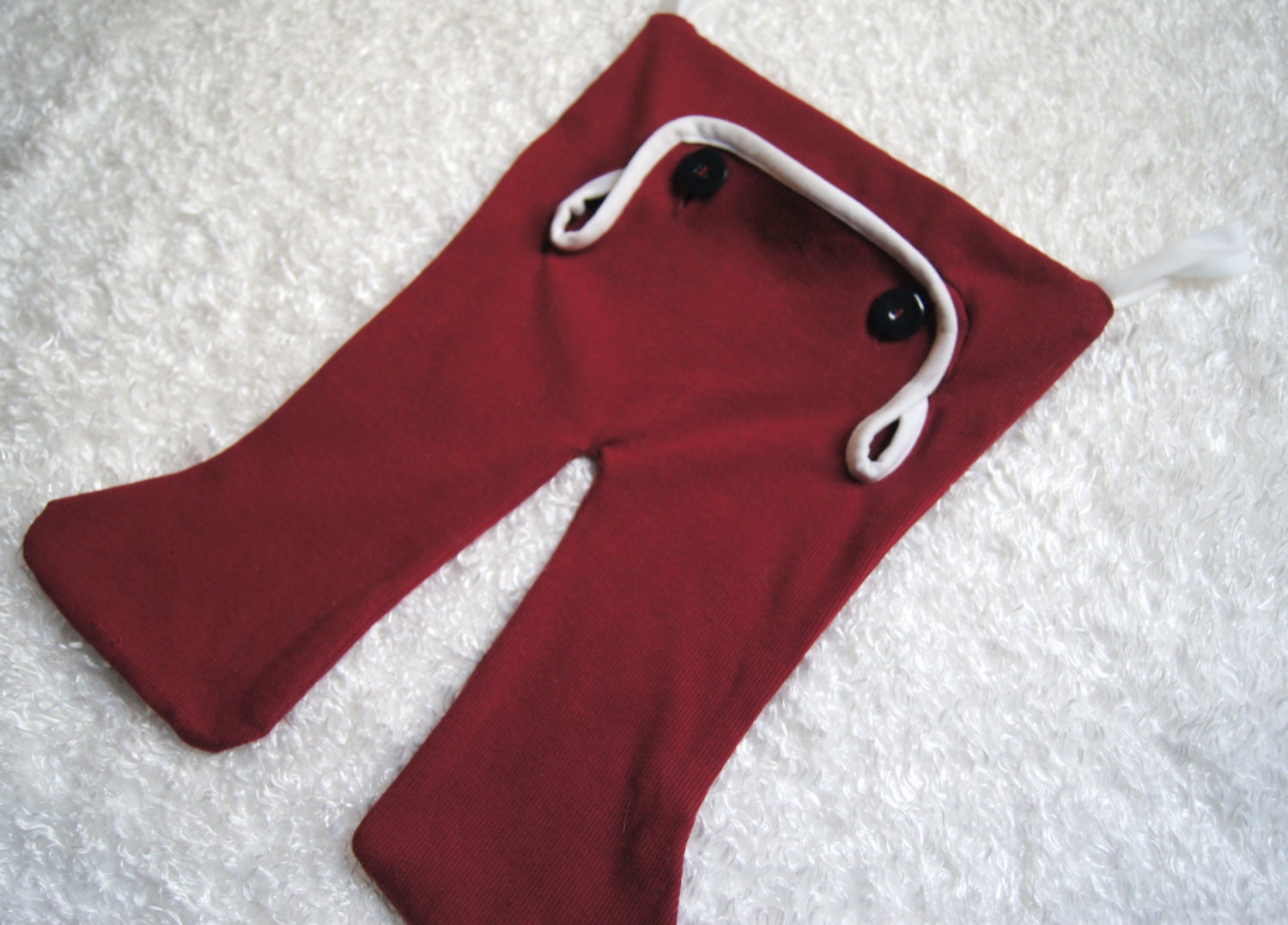Santa's Long Johns Christmas Stocking