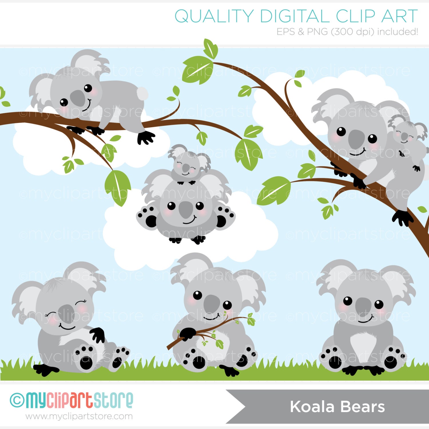 koala drawings clip art - photo #29