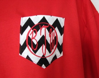 monogram tee shirts