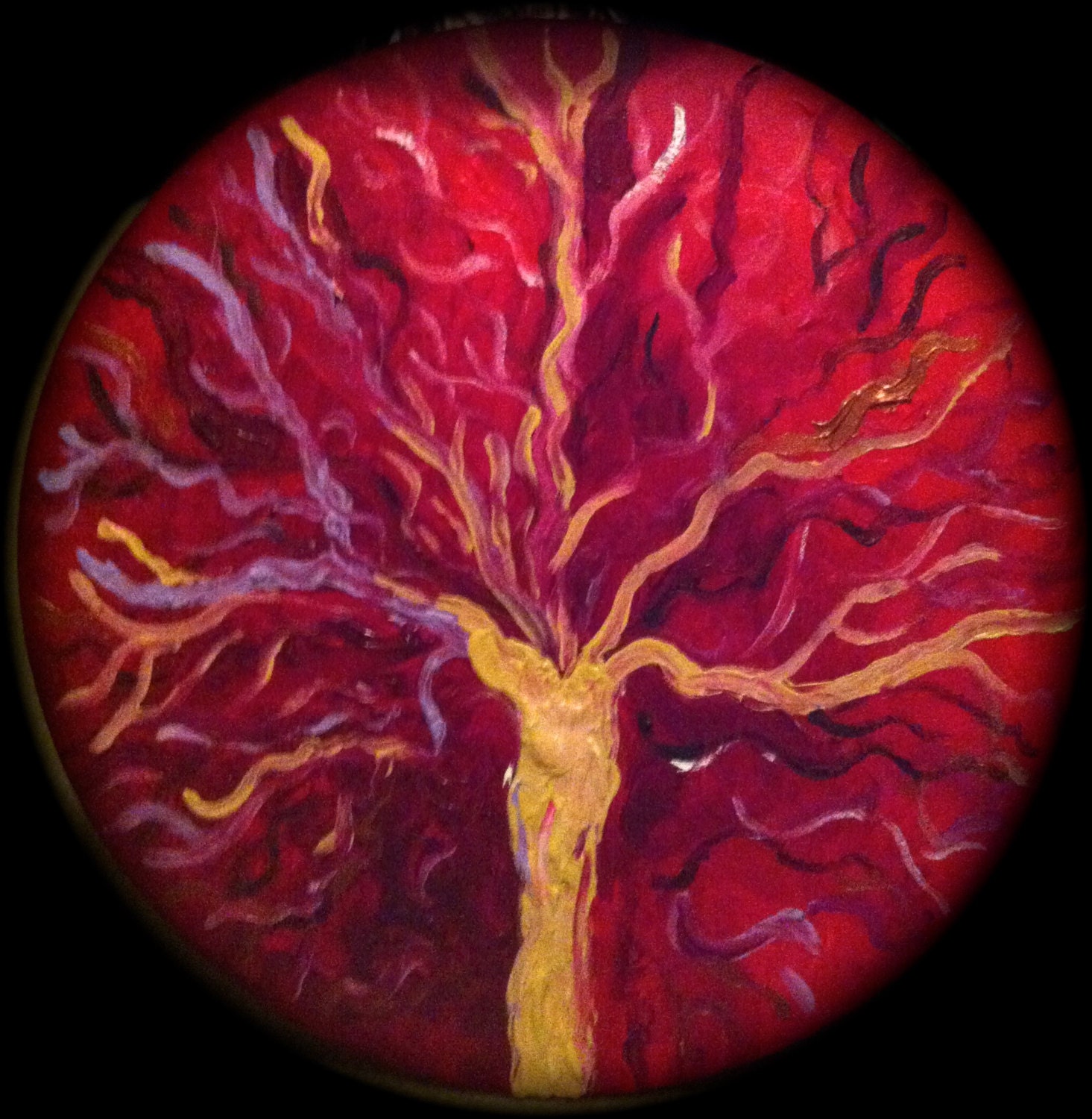 Placenta. Tree of Life. Placenta painting. Placenta by Mamapaints