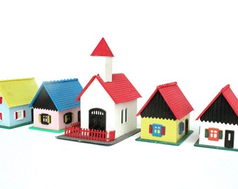 Vintage Plastic Village