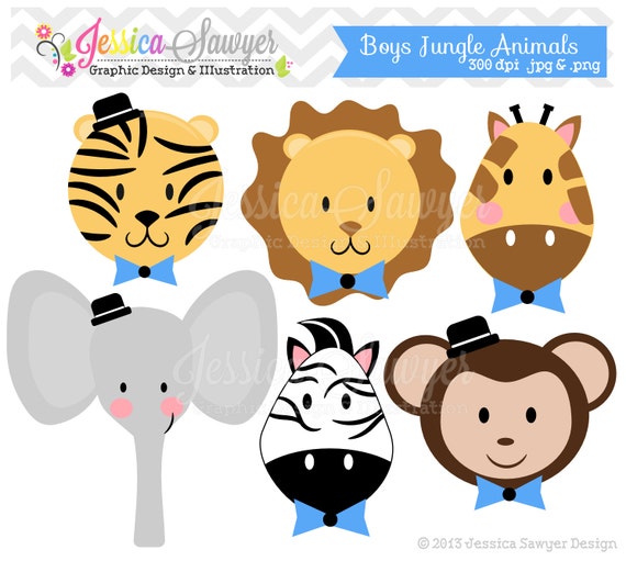 baby shower jungle theme clipart - photo #31