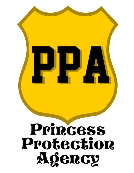 Custom Princess Protection Agency Iron on Transfer Decaliron