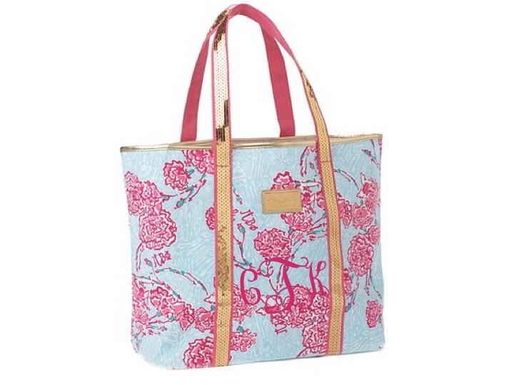 Lilly Pulitzer Pi Beta Phi Tote With or Without Monogram