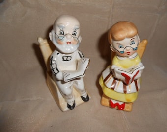Ma and Pa Salt and Pepper Shakers