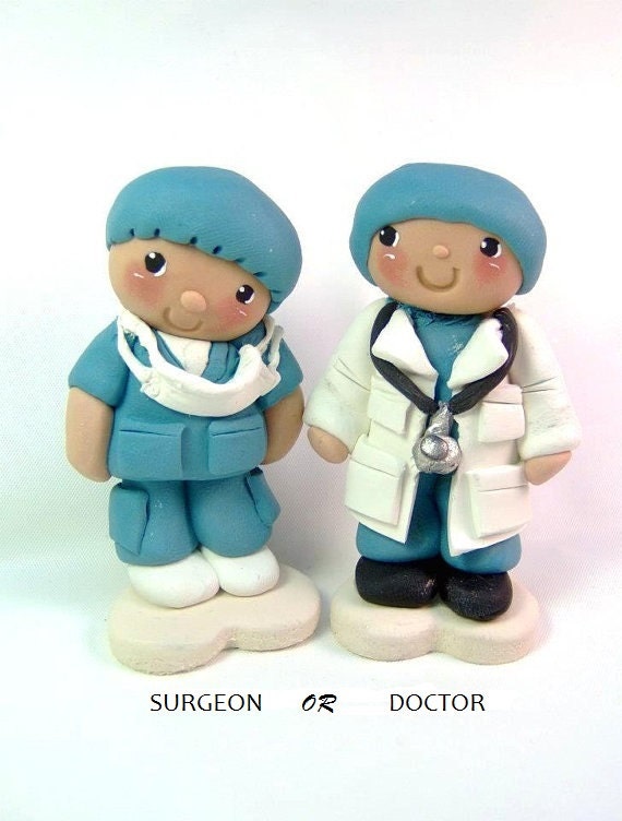 Beeka-poo Doctor figurine or Cake Topper