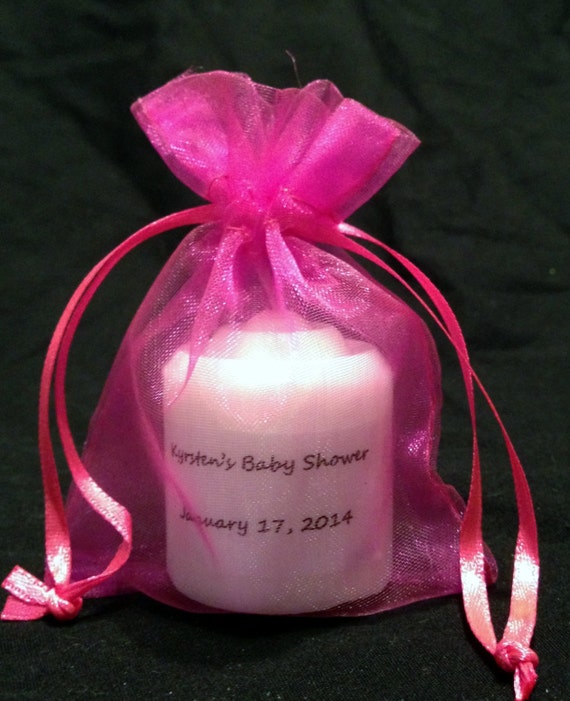 Items similar to Baby Shower Favors, Candle Favors, Votive ...