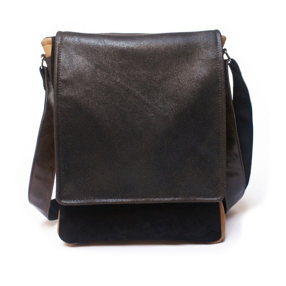 Mens leather satchel leather man bag messenger bag