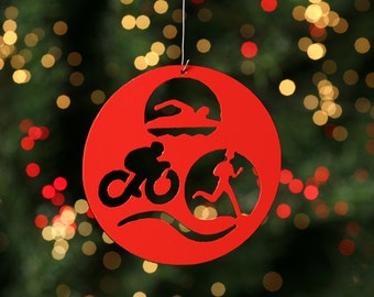 popular items for triathlon ornament on etsy popular items for triathlon ornament on etsy