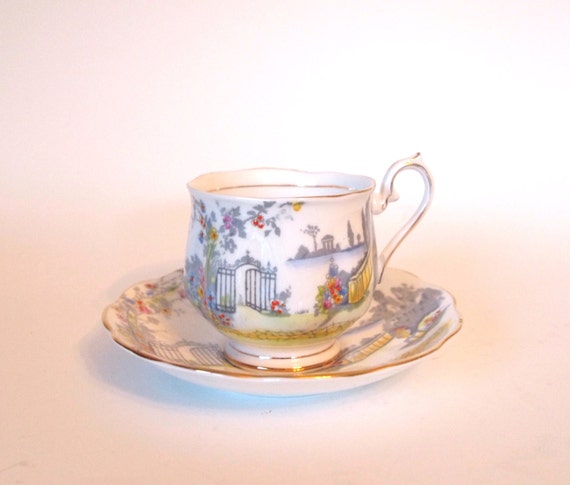 China and  Teacup  Bone Fine saucer Saucer Royal Albert and Vintage teacup sets Cup Tea vintage Set