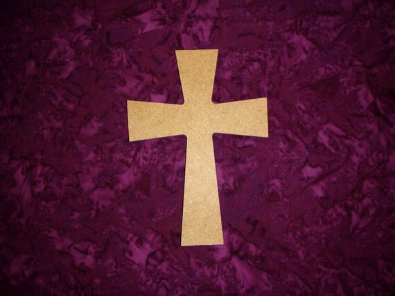 Unfinished Wooden Cross Crafts