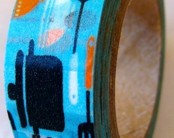 Japanese designed Washi Tape "Kamome Shukudō" by Dailylike 15mm x 10 Meters