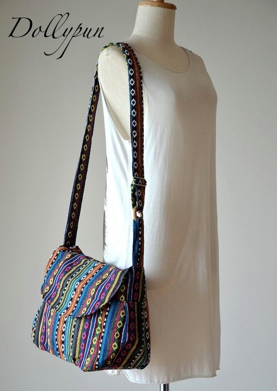 Nepali Hippie Style Handbag Crossbody Boho Bag Shoulder Bag