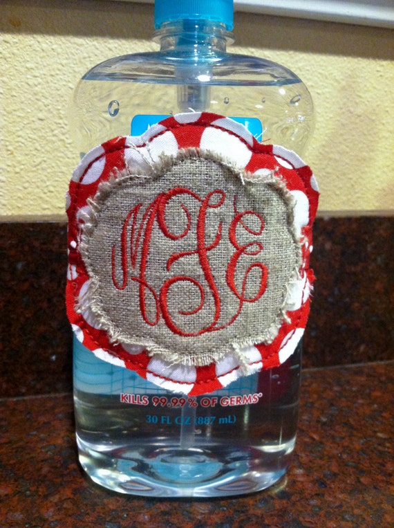 monogram bottle