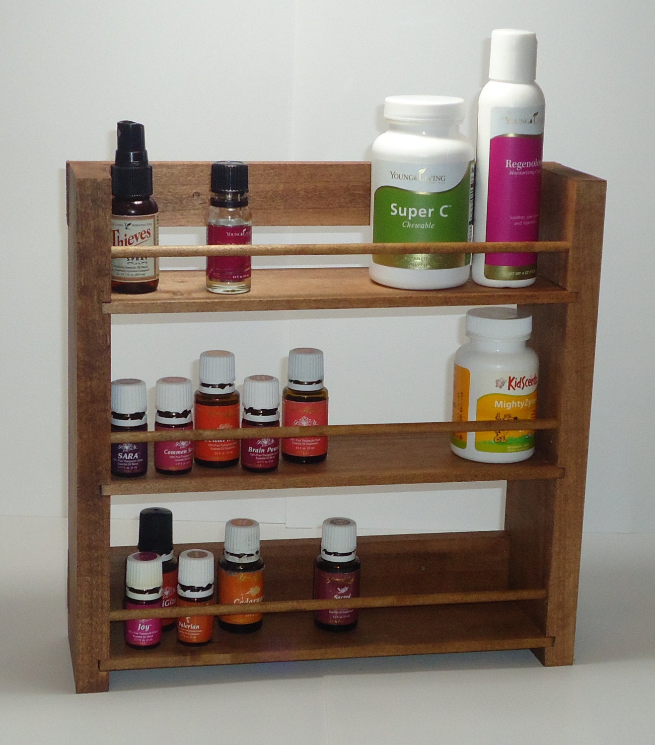 Essential Oil Shelf