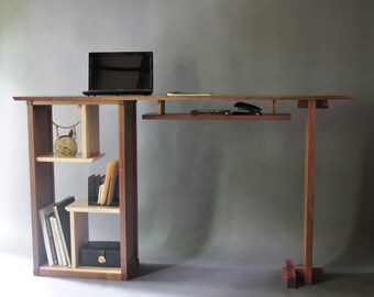 Standing Desk Narrow table console table for narrow hallway