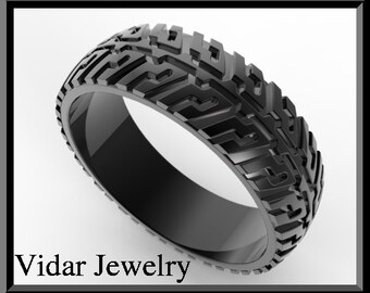 off road tire wedding ring