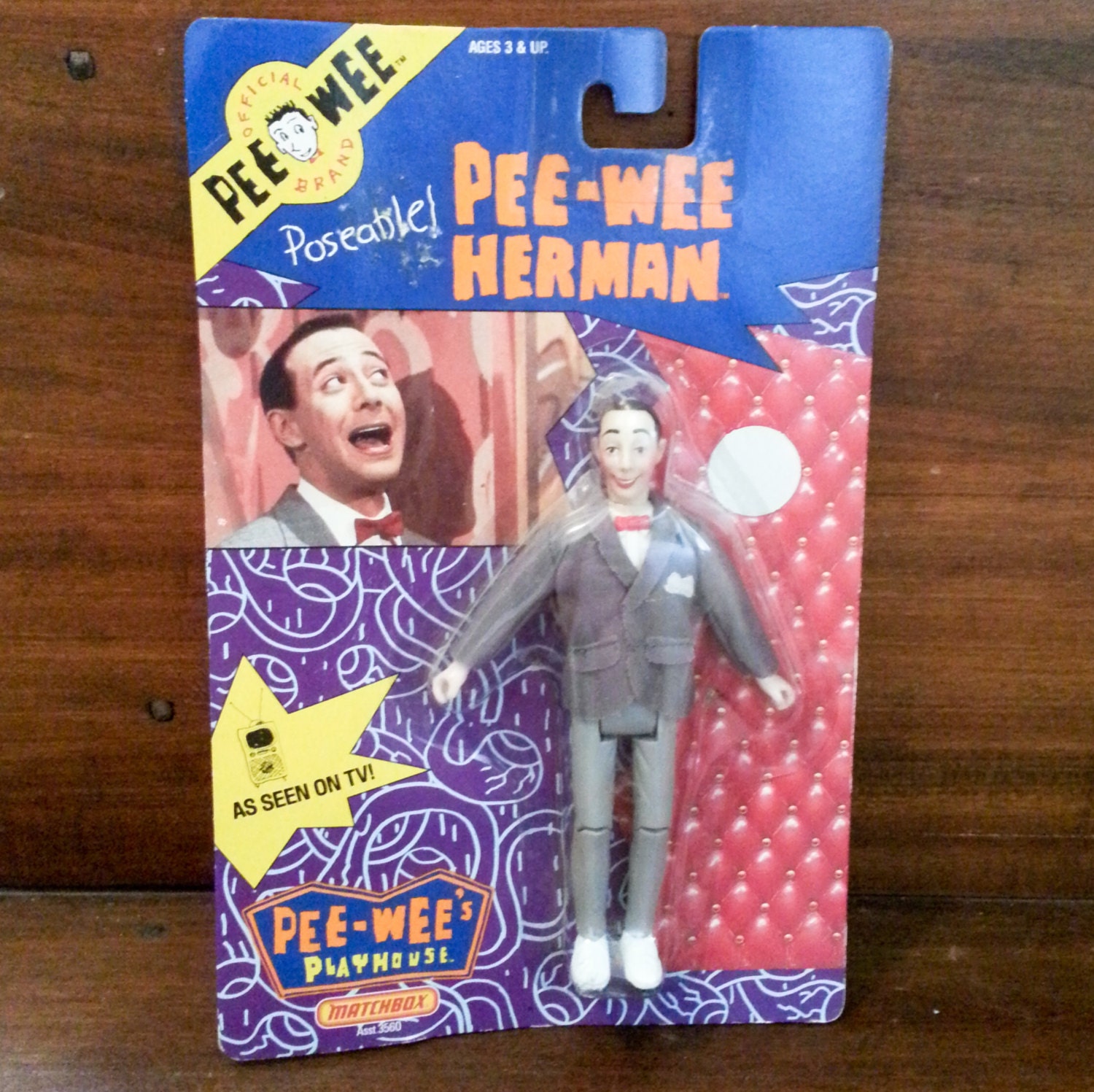 1988 Matchbox Pee-Wee Herman 6 Figure NIB