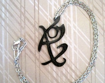 Collier Rune Fearless - Inspiré Shadowhunters, The Mortal Instruments - Neuf Sans Emballage