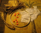Dream Catcher Kits ,DIY KIT, be your own dreamweaver,choose the color you desire,complete instructions,by dreamweaverjewels