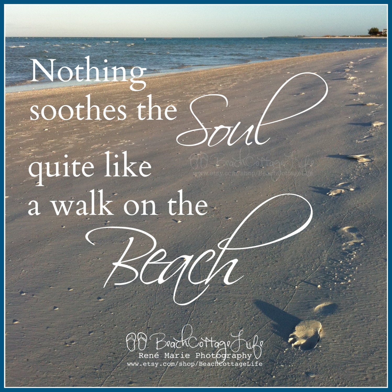 Nothing Soothes The Soul Quite Like A Walk On The Beach