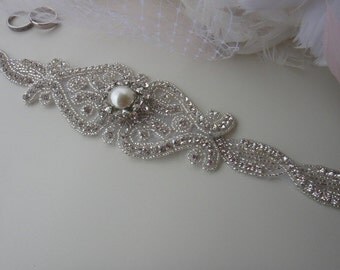 bridal sash, bridal belt, crystal bridal sash, beaded bridal sash, swarovski crystal bridal belt, Bridal Sash Belt, Rhinestone Bridal Belt