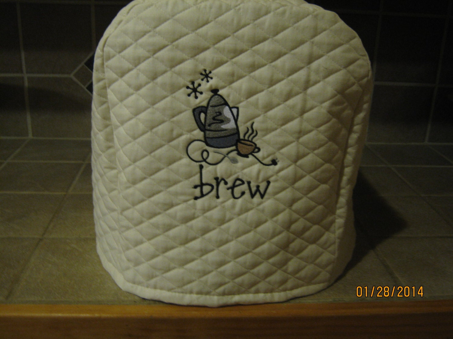 Appliance Cover for Keurig Large Coffee Brewer by SewnbyStacy