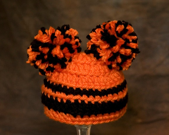 pom pom beanie orange Princeton, Child Tennessee, Pom , Cowboys, pom, Girl, Beanie Oregon,