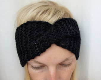 Knitted Headband knit hair band Headbands Winter Ear Warmer Hair Accessories BLACK, GRAY